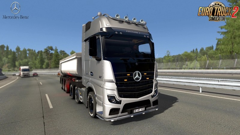 Mercedes Benz Actros MP5 2019  Euro Truck Simulator 2 Mod [1.37] 
