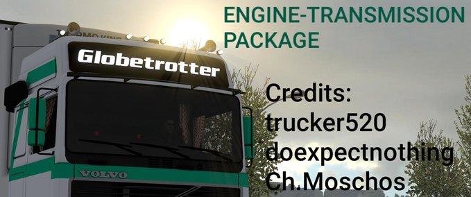 Volvo VOLVO F SERIES MOTOREN ÜBERSETZUNGSPAKET  Eurotruck Simulator mod