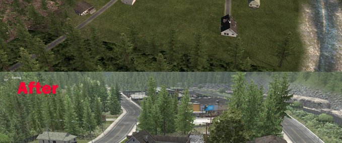 Maps BELLINGHAM HEIGHTS IMPROVEMENTS [1.36 - 1.37] American Truck Simulator mod