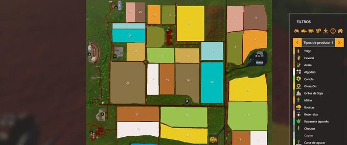 Maps Fazenda Catarina Landwirtschafts Simulator mod