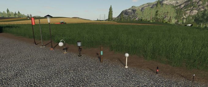 Objekte Simple Farmlamp Pack Landwirtschafts Simulator mod