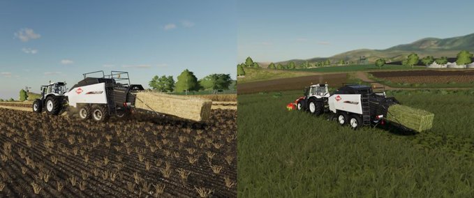 Pressen New Bales Landwirtschafts Simulator mod