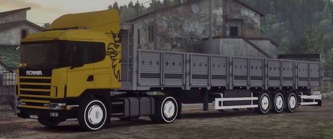 Trailer Tirsan Sal Anhänger -überarbeitet- 1.37.x Eurotruck Simulator mod