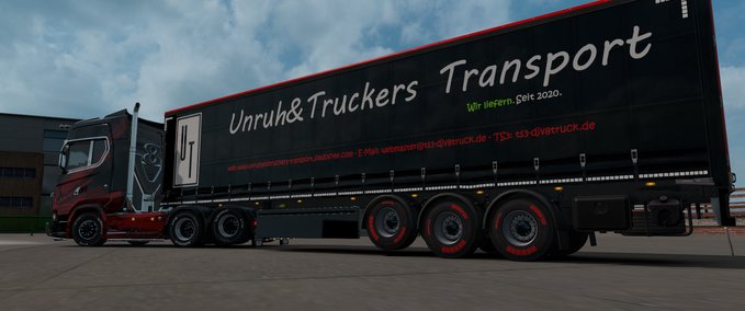 Skins Unruh&Truckers Transport_Trailer Eurotruck Simulator mod