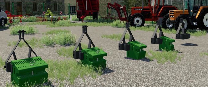 Gewichte MX Weight Triangle Landwirtschafts Simulator mod