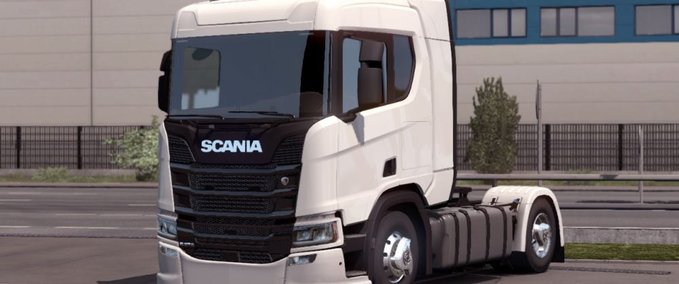 Scania Scania New Gen Spoiler [1.37.x] Eurotruck Simulator mod