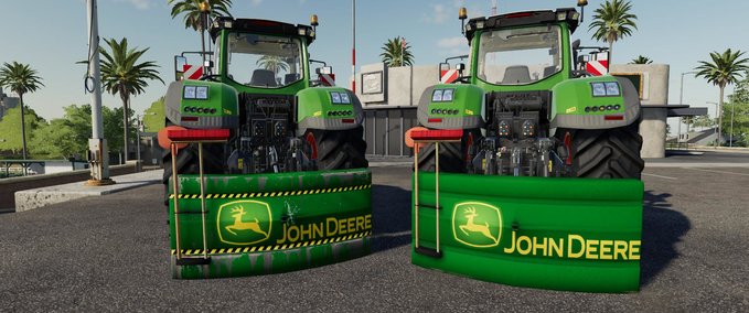 Gewichte Masse John Deere Landwirtschafts Simulator mod