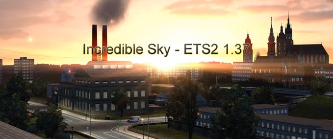 Sonstige Atemberaubender Himmel 1.37.x Eurotruck Simulator mod