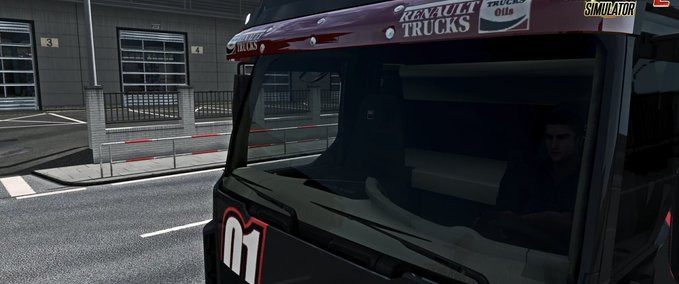 Kamera Überarbeitete Außenansicht für Renault Premium [1.37.x] Eurotruck Simulator mod