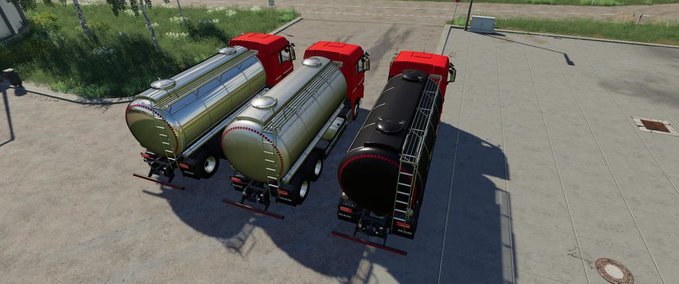 MAN TGX Tanker Truck Mod Image