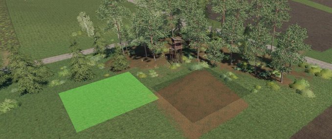 Platzierbare Objekte Placeable Forest Area Landwirtschafts Simulator mod