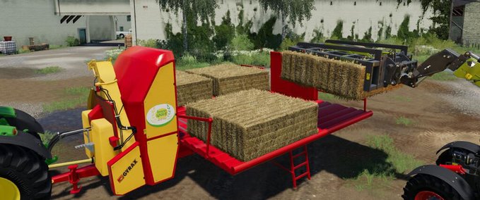 Sonstige Anhänger Straw Blower Gyrax BIG CONFORT Landwirtschafts Simulator mod