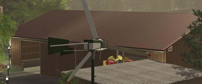 Platzierbare Objekte Kleinwindkraftanlage 5KW Landwirtschafts Simulator mod