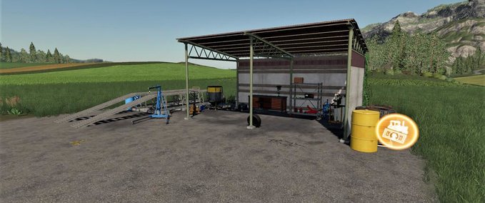 Gebäude Old Shed With Workshop Trigger Landwirtschafts Simulator mod