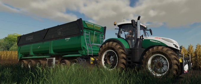 Tridem Bandit Krame Semi-Trailer Landwirtschafts Simulator mod