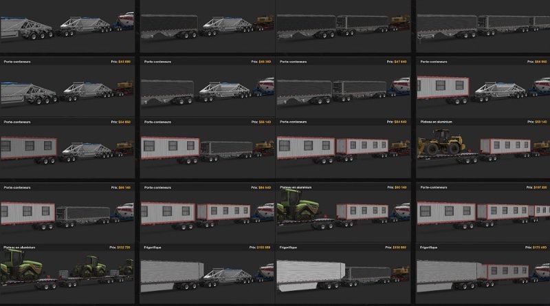 [ATS] 93-RP Mod Triple Trailer v1.0 [WORK IN MULTIPLAYER] 1.37.x thumbnail 2