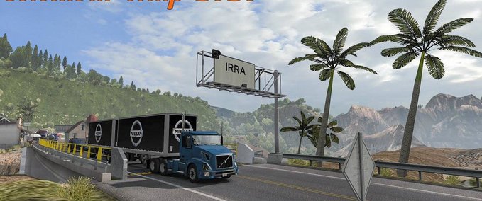 Maps [ATS] Neue Karte von Kolumbien 2020 [1.36 - 1.37] American Truck Simulator mod