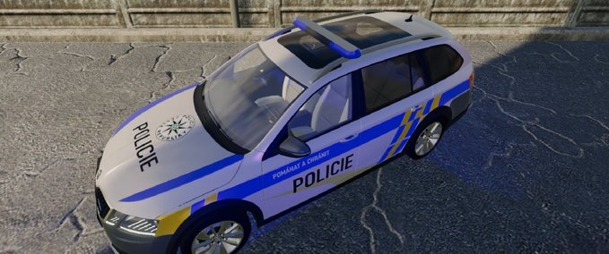 CZECH Police Skoda Octavia skin Mod Image