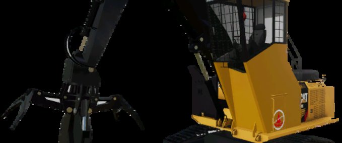 Bagger & Radlader Cat 548 LL Butt n Top FS 2019 Landwirtschafts Simulator mod