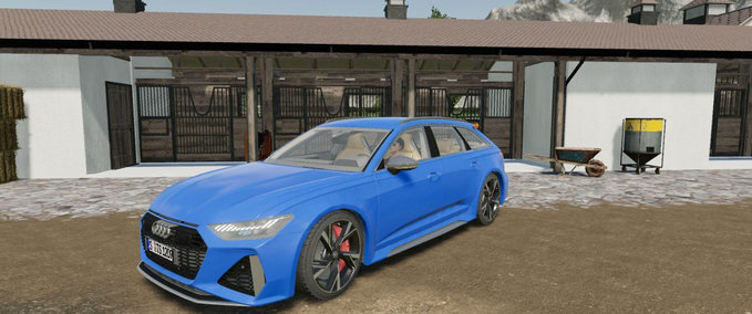 PKWs Audi RS6 Avant 2020 LS 2019 Landwirtschafts Simulator mod