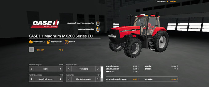 Case CASE IH Magnum MX200 Series EU Landwirtschafts Simulator mod