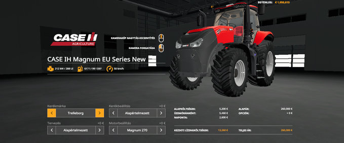 Case Case IH Magnum 2020 EU Series Landwirtschafts Simulator mod
