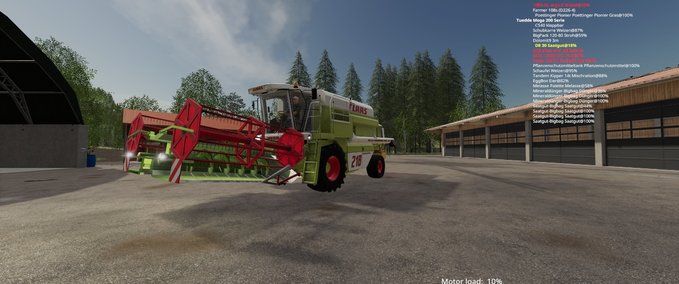 Schneidwerke & Schneidwerkswagen Claas C540 Landwirtschafts Simulator mod