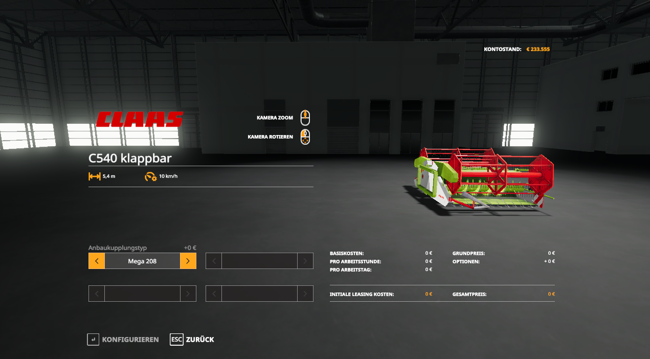 Claas C540 - Thumbnail 1