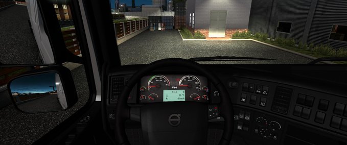 Interieurs VOLVO FH13 2009 DASHBOARD [1.37.X] Eurotruck Simulator mod