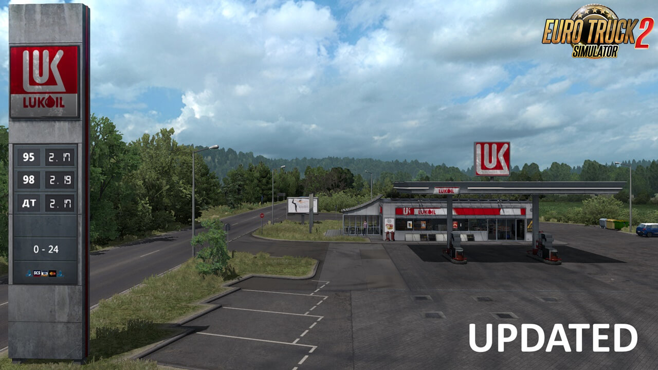 Realistic European petrol stations thumbnail 16