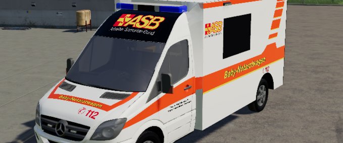 Feuerwehr ASB Baby-NAW by SoSi-Modding Landwirtschafts Simulator mod