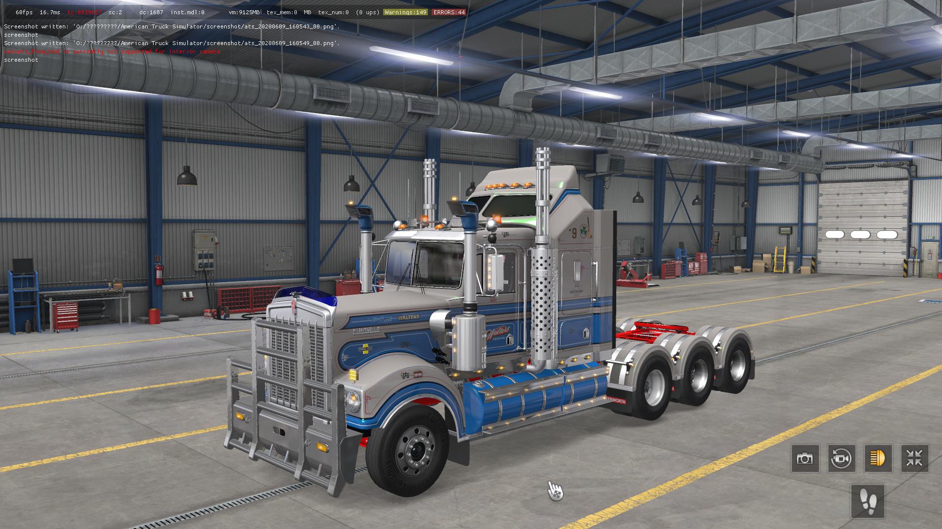 Kenworth T900 Legend + Interior v1.0 (1.37.x) thumbnail 5