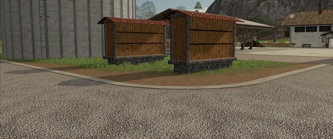Platzierbare Objekte Getreidespeicher Portugiesisch Landwirtschafts Simulator mod