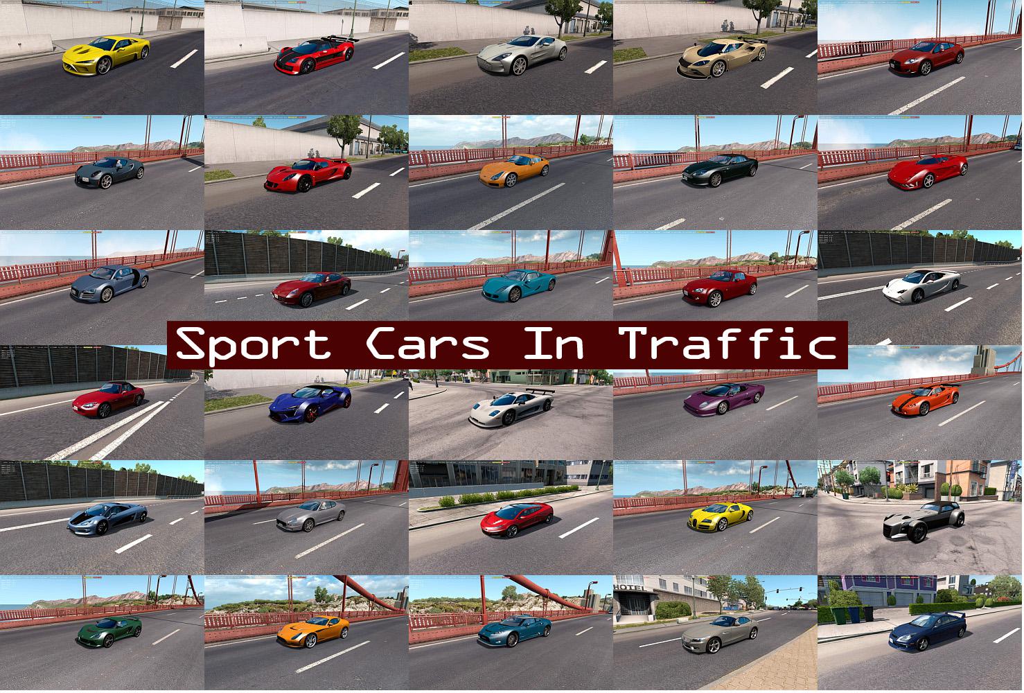 Sport Cars in Traffic Package by TrafficManiac v1.4 1.31.x thumbnail 12