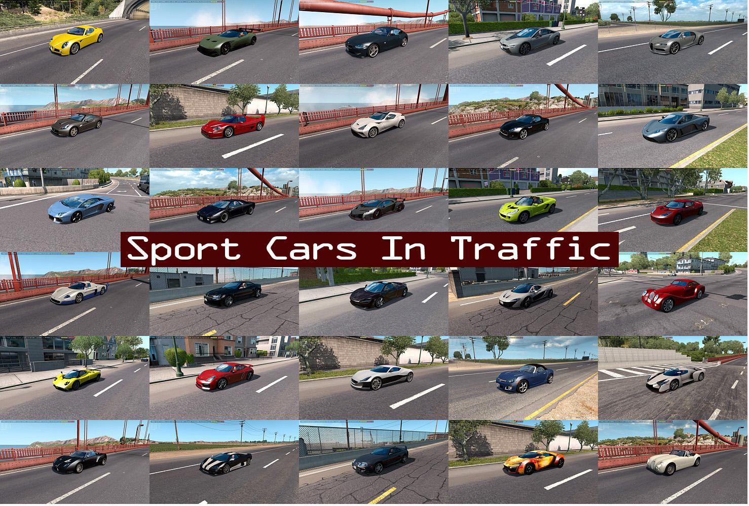 Sport Cars in Traffic Package by TrafficManiac v1.4 1.31.x thumbnail 11
