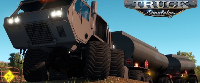 Trucks [ATS] Oshkosh Defense Hemtt A4 8x8 (1.37.x)  American Truck Simulator mod