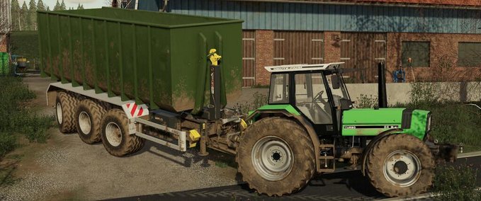 Anhänger Lizard Container Landwirtschafts Simulator mod