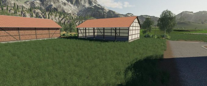 Gebäude Half-Timbered Building Pack Landwirtschafts Simulator mod
