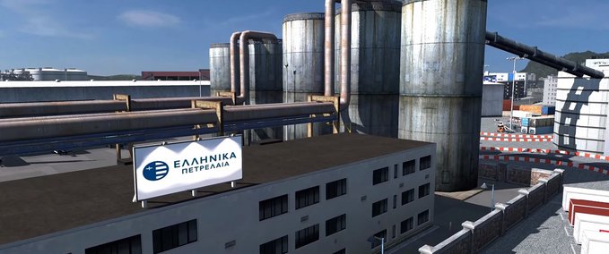 Maps Karte von Griechenland "UGM" [1.37.x] Eurotruck Simulator mod