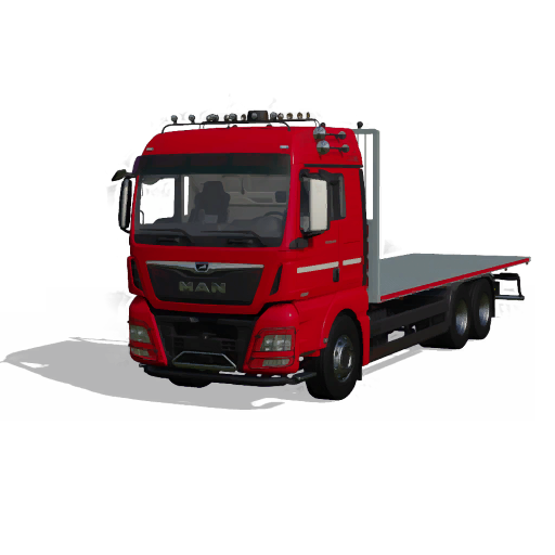 MAN TGX 26.460 flatbed - Thumbnail 1