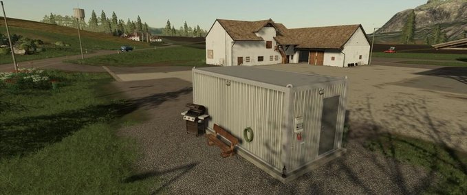 Objekte Wohncontainer Landwirtschafts Simulator mod