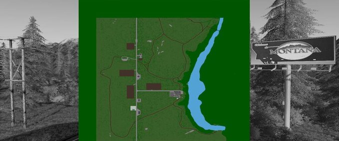 Maps Montana Karte Landwirtschafts Simulator mod