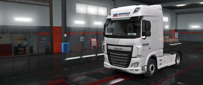 Skins Werner Transport und Logistik Package Eurotruck Simulator mod