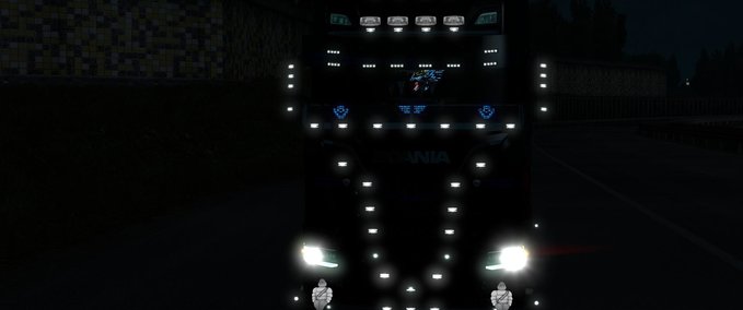 Scania SCANIA S EU/UK [MULTIPLAYER] 1.37.X Eurotruck Simulator mod
