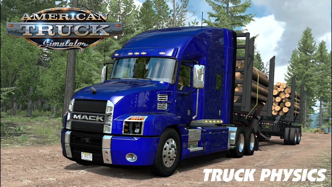[ATS] Truck Physics v0.1.0.2 by Alex Kazak (1.37.x) - Thumbnail 1