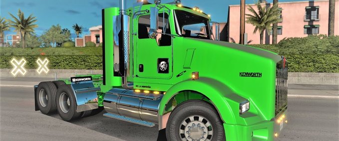 Trucks KENWORTH T800 VON CARDENAS98A [1.37.X] American Truck Simulator mod