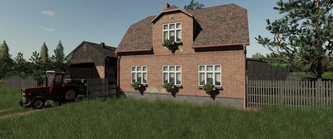 Gebäude Old Brick House FS 19 Landwirtschafts Simulator mod