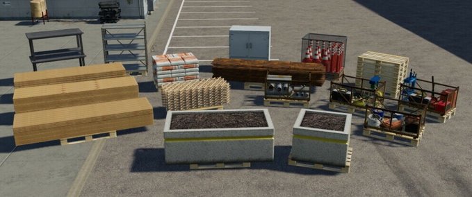 Mod Packs Decorative Pallets Pack Landwirtschafts Simulator mod
