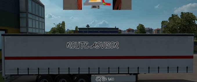 Sonstige ROUTE ADVISOR [W.I.P] 1.38 Eurotruck Simulator mod