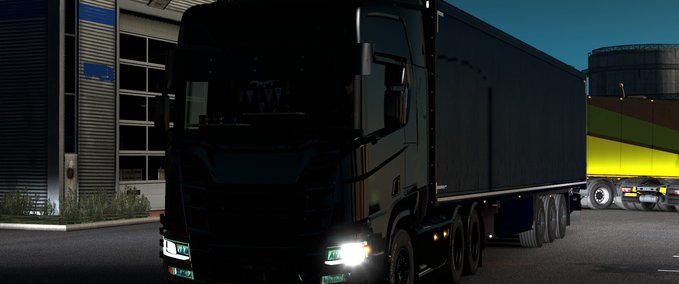 Scania SCANIA R Black Edition [MP] 1.37.x Eurotruck Simulator mod